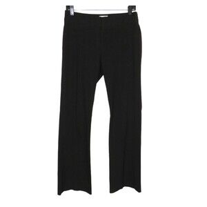 Halogen Women's Quinn Fit Black Mid Rise Boot Cut Dress Pants Size 2